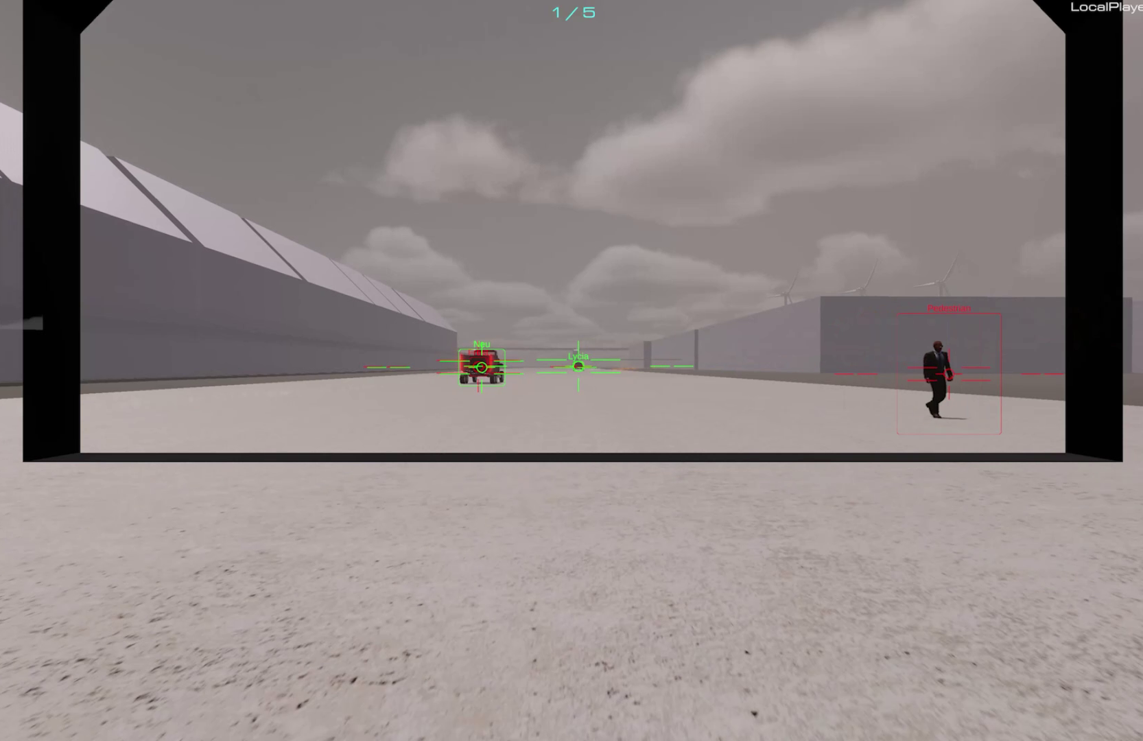 TRIPWIRE RACING ゲーム画面
