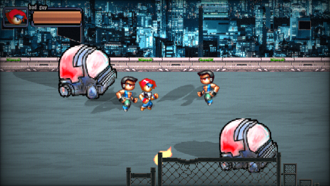 DreamOver Mighty ゲーム画面